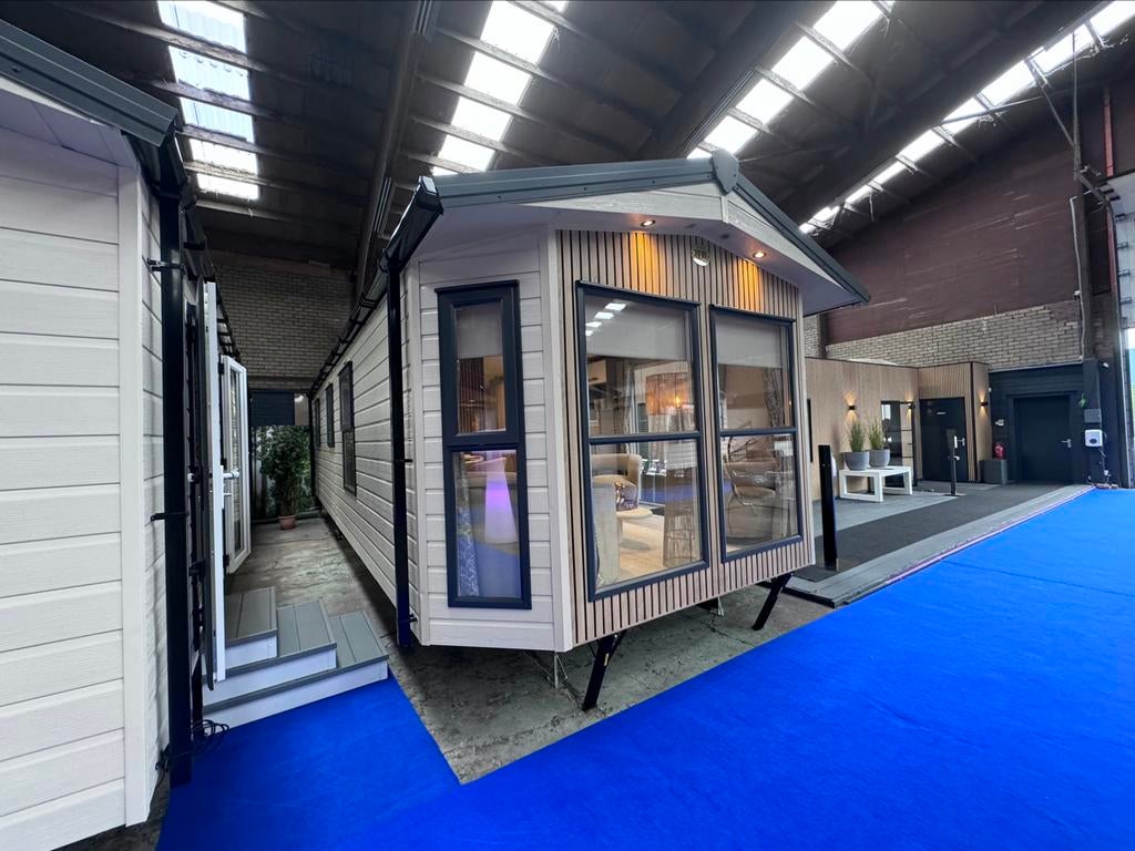 Chalet Nordik 10m-3.70m, bij World Caravans&Chalets!, Caravans en Kamperen, Stacaravans, Tot en met 4