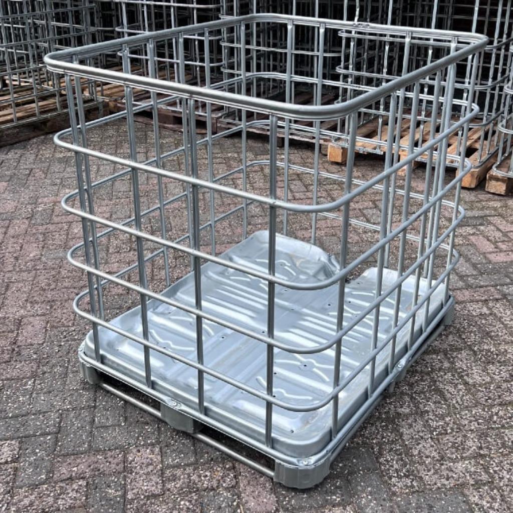 Stalen IBC kratten l per 33 gratis verzending l netjes