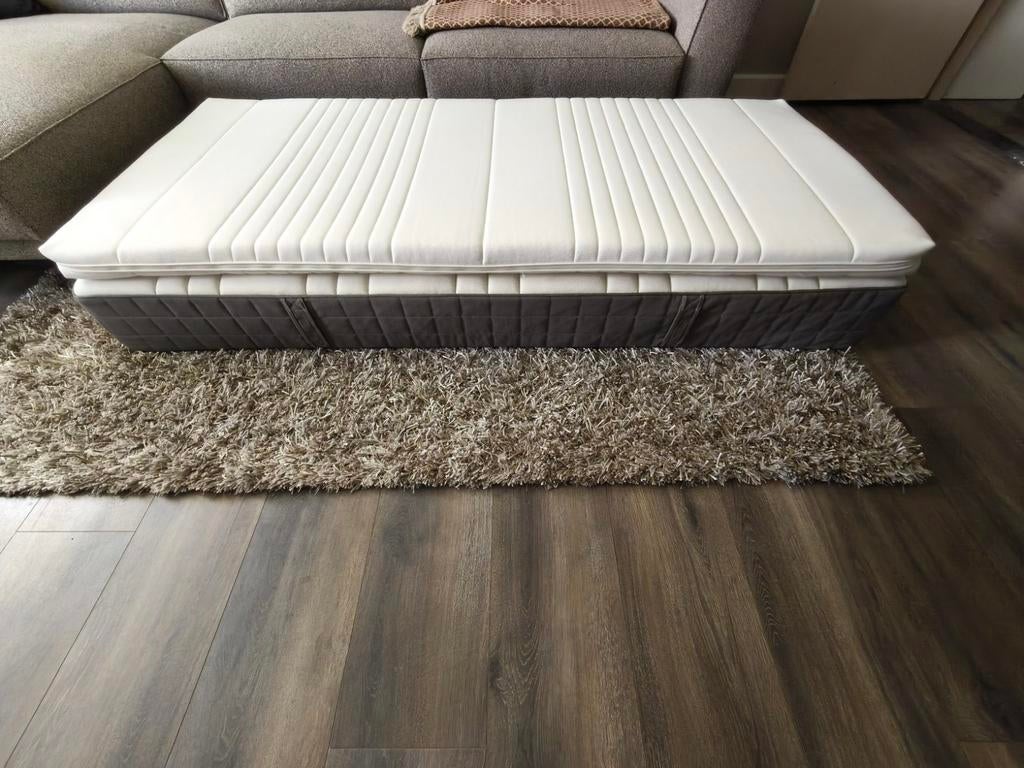 Ikea Hövåg pocketveren Matras met Tussoy memory foam top!, Ophalen, 90 cm, Eenpersoons, Zo goed als nieuw