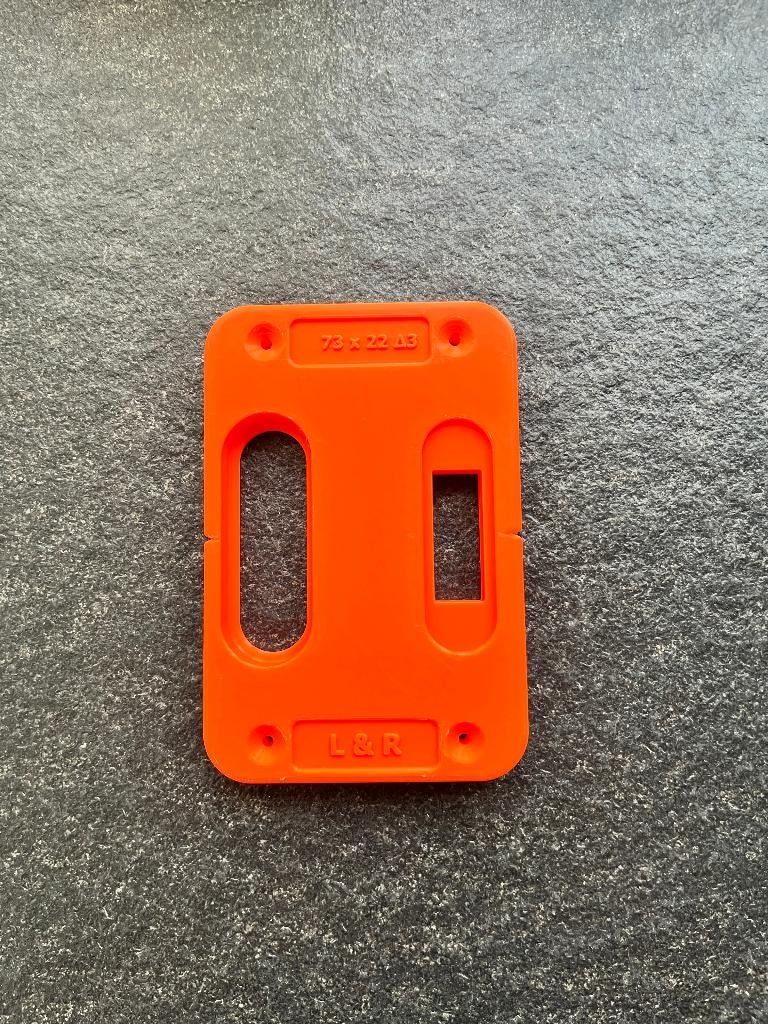 Freesmal tbv Sluitplaat 73x22, Doe-het-zelf en Verbouw, Gereedschap | Handgereedschap, Nieuw, Ophalen of Verzenden