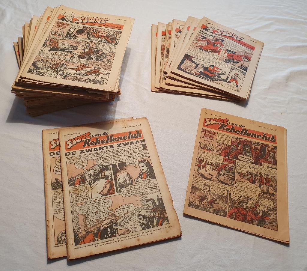 Tijdschriften Sjors van de Rebellenclub, Ophalen of Verzenden, Gelezen, Overige typen