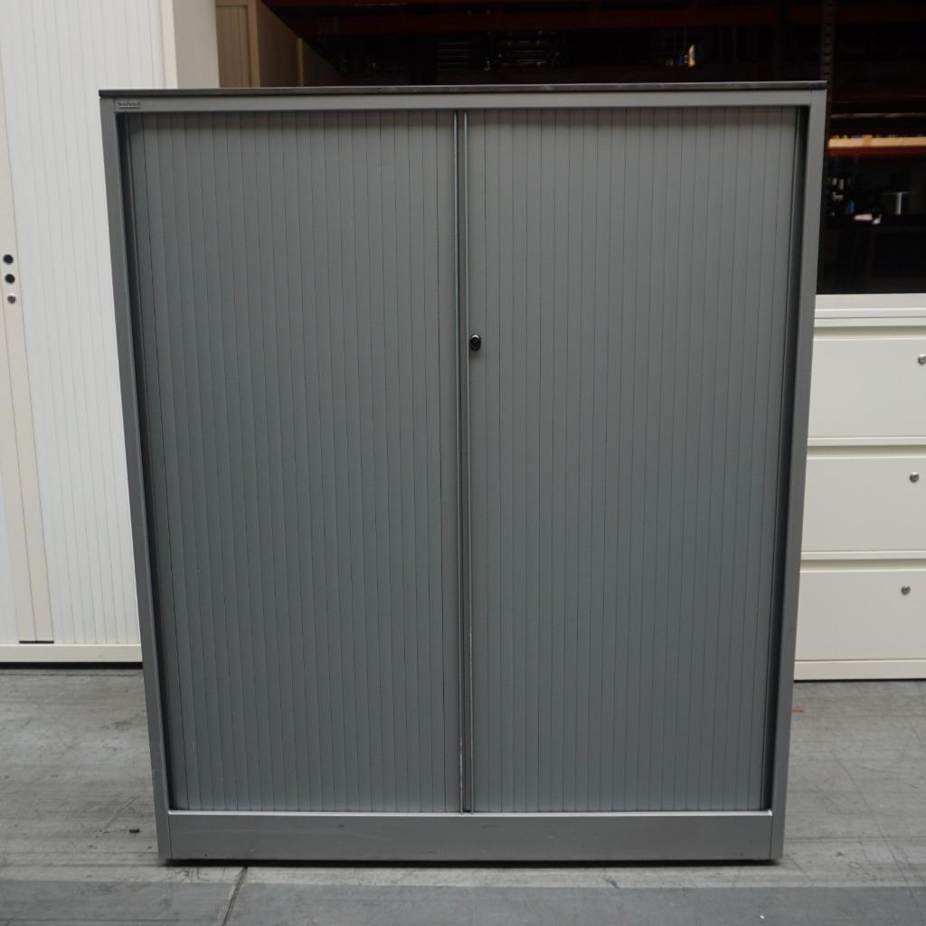 Ahrend Roldeurkasten | Garagekasten | Grijs | 144 x120 x 45, Gebruikt, 100 tot 150 cm, -, 100 tot 150 cm