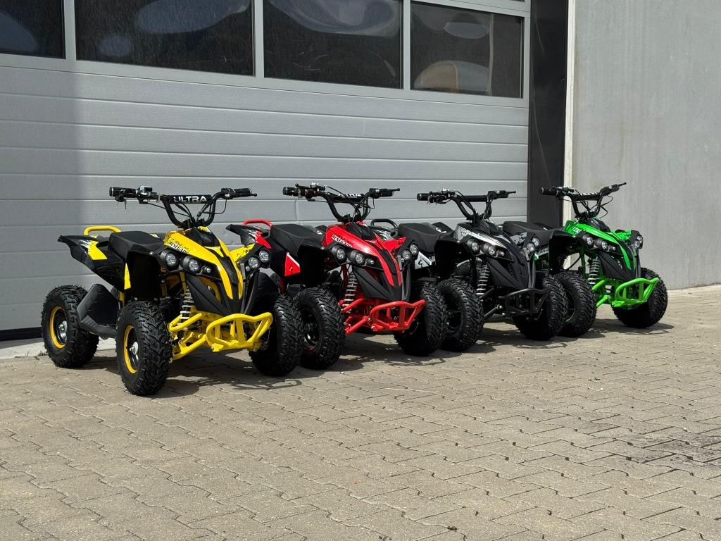 Elektrische mini quad | 1000W | MEERDERE kleuren | NIEUW!, 1 cilinder