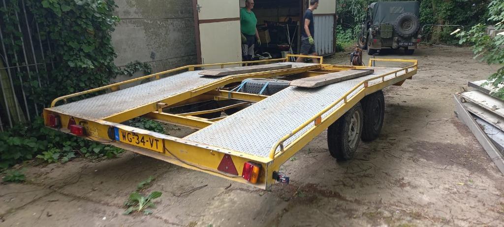 Oprij aanhangwagen Witteveen R2028 te koop, Ophalen, Gebruikt