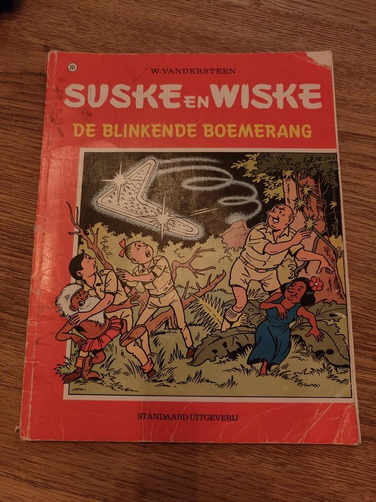 Suske en Wiske - De Blinkende Boemerang 161, 1e druk, Boeken, Stripboeken, Ophalen of Verzenden