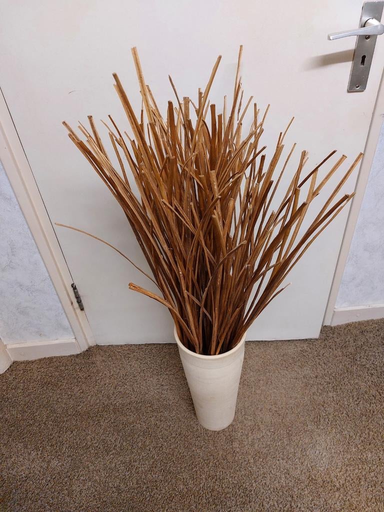 Vaas met siertakken, decoratietakken., Huis en Inrichting, Ophalen, Zo goed als nieuw