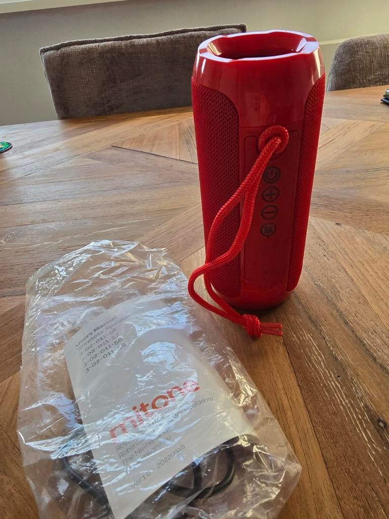 Rode Mitone Draadloze Speaker - Zo goed als nieuw!, Ophalen of Verzenden, Zo goed als nieuw