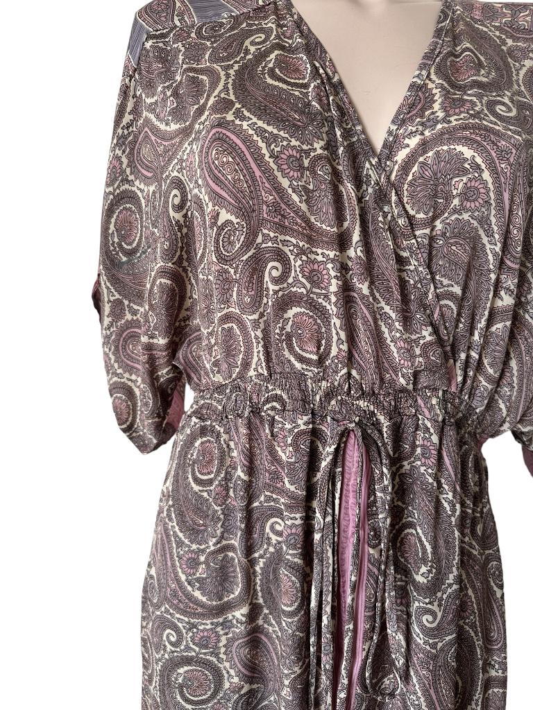Sissel Edelbo maxi jurk One Size, Maat 38/40 (M), Bruin, Ophalen of Verzenden, Zo goed als nieuw