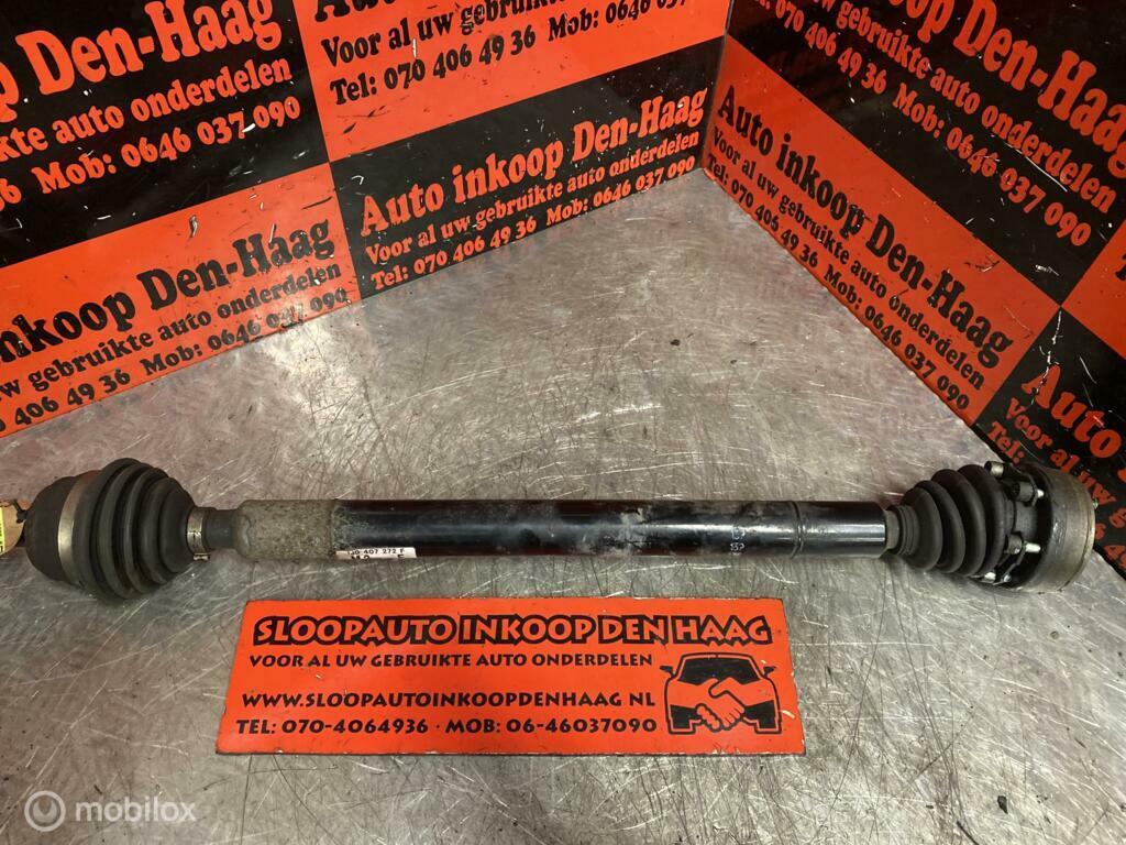 VW Golf Seat ('97-04) 1.4/1.6 Aandrijfas Rechts | 1J0407271F, Gebruikt, Volkswagen, Ophalen of Verzenden, Volkswagen