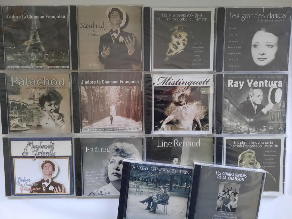 27 x cd  FRANS-TALIG   ( nieuw in seal., Ophalen of Verzenden, Nieuw in verpakking