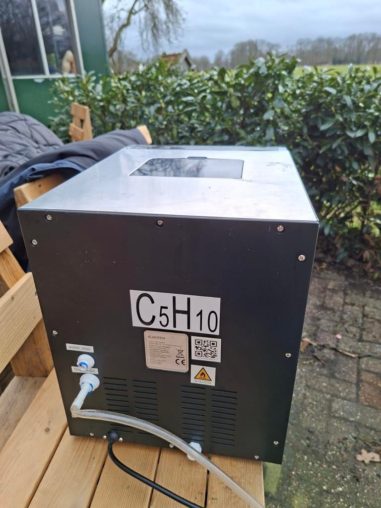 Klarstein Ijsblokjesmachine - Gebruikt, Ophalen, Gebruikt, Zelfvriezend