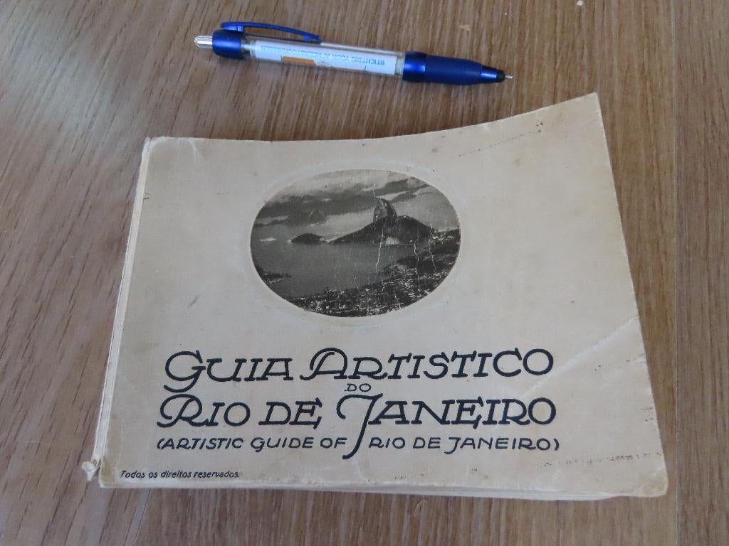 antieke gids: Guia Artistico do Rio de Janeiro, 1922, Antiek en Kunst, Verzenden