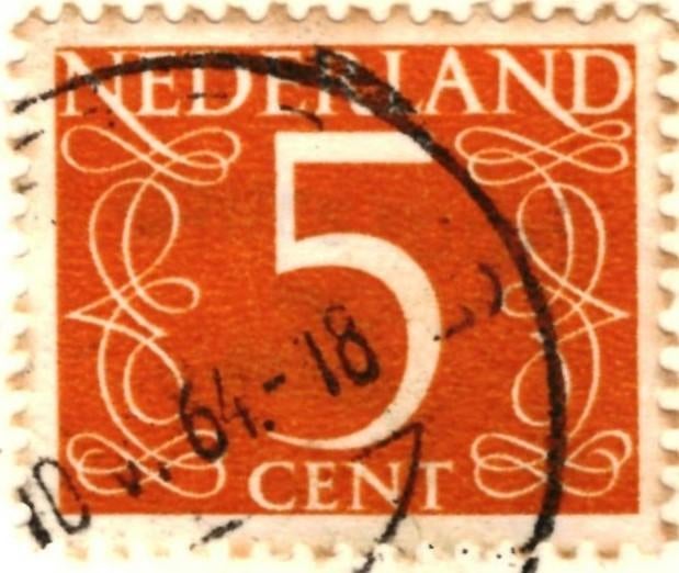 965235 Oude Wetering 1964 Jachthaven Braassemmermeer Gelopen, Ophalen of Verzenden, 1960 tot 1980, Gelopen, Zuid-Holland