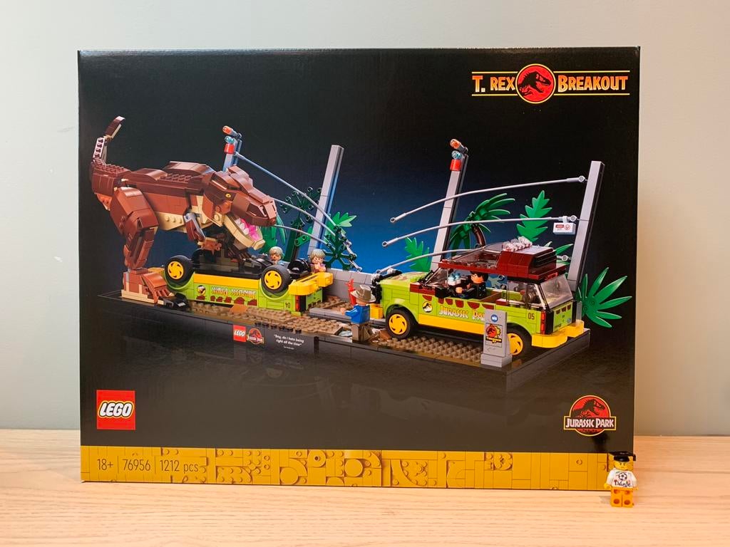 Lego set 76956 jurassic world t. Rex ontsnapping NIEUW, Ophalen of Verzenden, Nieuw, Complete set, Lego