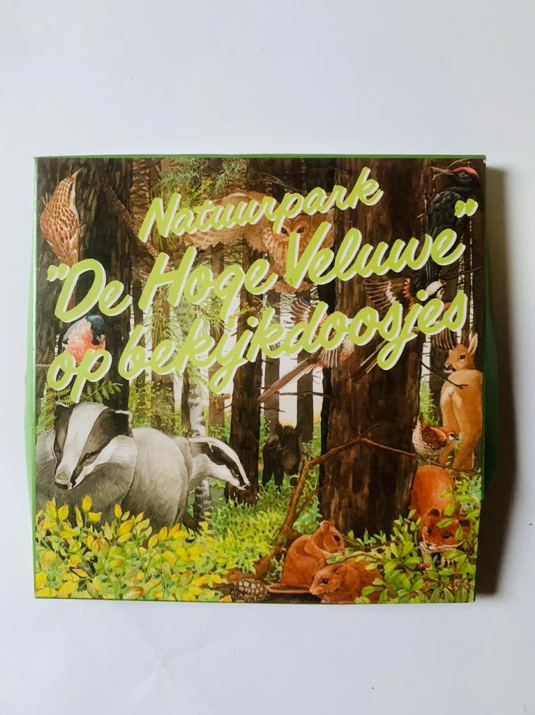 Bekijkdoosjes Natuurpark De Hoge Veluwe, Ophalen of Verzenden, Gelezen, Natuur algemeen