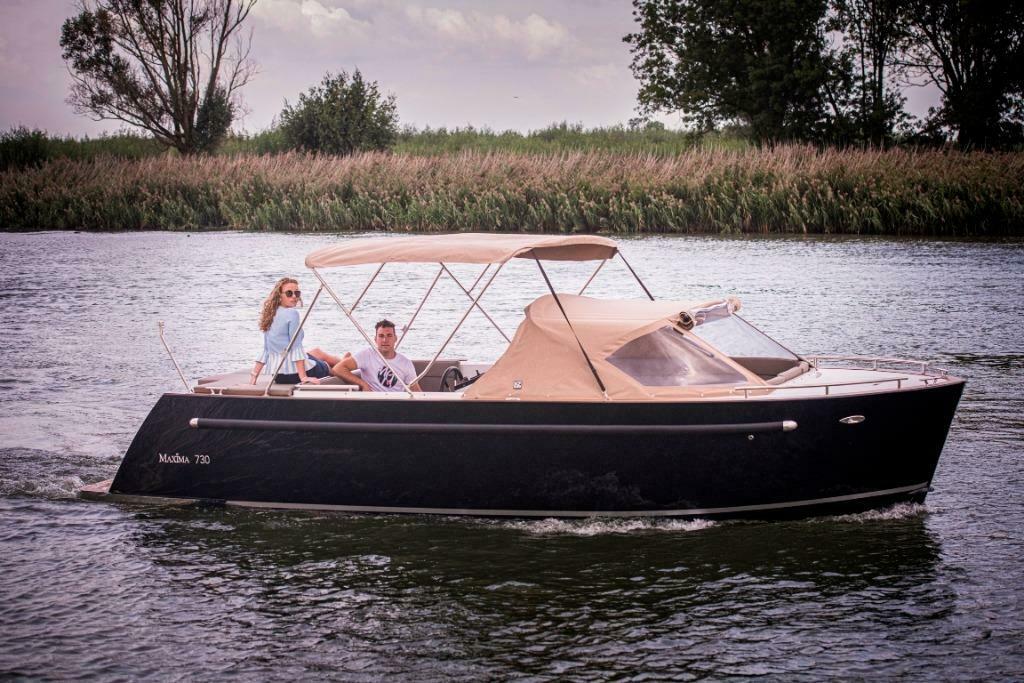 2025 - Maxima 730 tendersloep met motorisering tot 150 pk!, Ophalen, Nieuw, Buitenboordmotor, Polyester