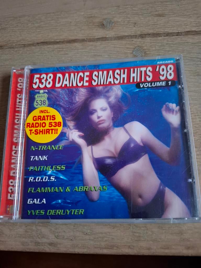 CD 538 Dance Smash Hits '98 Vol. 1, Ophalen of Verzenden