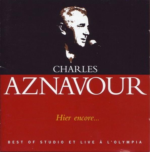 Charles Aznavour – Hier Encore… (Studio Et Live À L'Olympia), Ophalen of Verzenden, Gebruikt