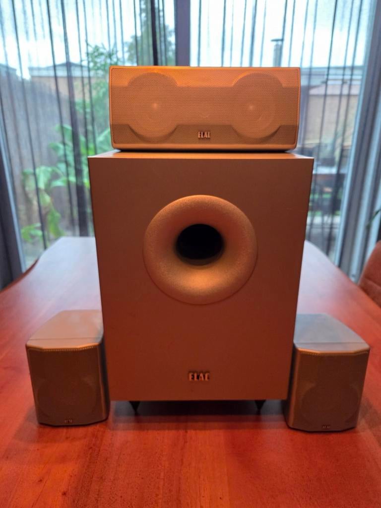 Elac Cinema 05 Sat Surround Set - Zo goed als nieuw!, Audio, Tv en Foto, Overige merken, Ophalen of Verzenden, Zo goed als nieuw