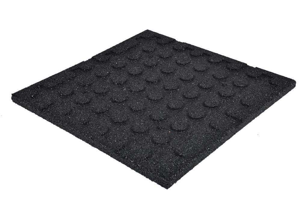 Zwarte rubber tegels! 50 x 50 x 2.5cm €4.95,- per stuk!, Tuin en Terras, Tim@stuntgras.nl, Rubber, Nieuw, 10 m² of meer