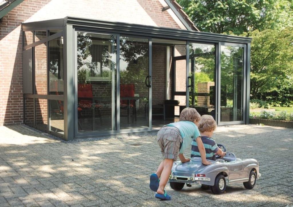 Prachtige aluminium tuinkamers met Polycarbonaatdak, Ophalen of Verzenden, Nieuw, Veranda