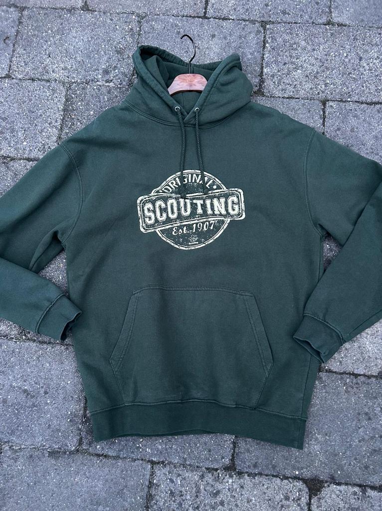 Warme Scouting Hoodie - Maat L - Uniseks, Ophalen of Verzenden, Zo goed als nieuw, Maat 52/54 (L), Groen
