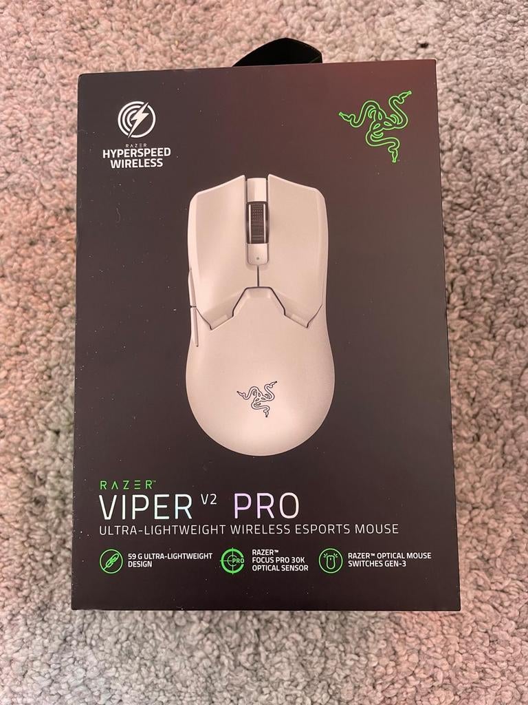 Razer viper v2 pro, Computers en Software, Muizen, Ophalen of Verzenden, Zo goed als nieuw