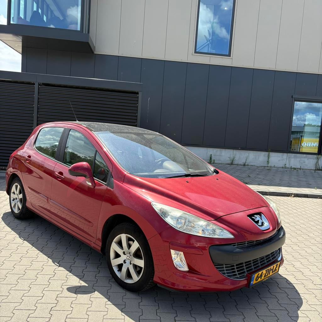 Peugeot 308 1.6 VT Panoramadak 16V 5-DRS 2008 Rood, Voorwielaandrijving, 15 km/l, 680 kg, 4 cilinders