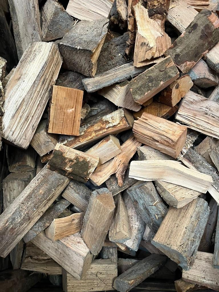 Haardhout, 6 m³ of meer, Ophalen, Eikenhout, Blokken