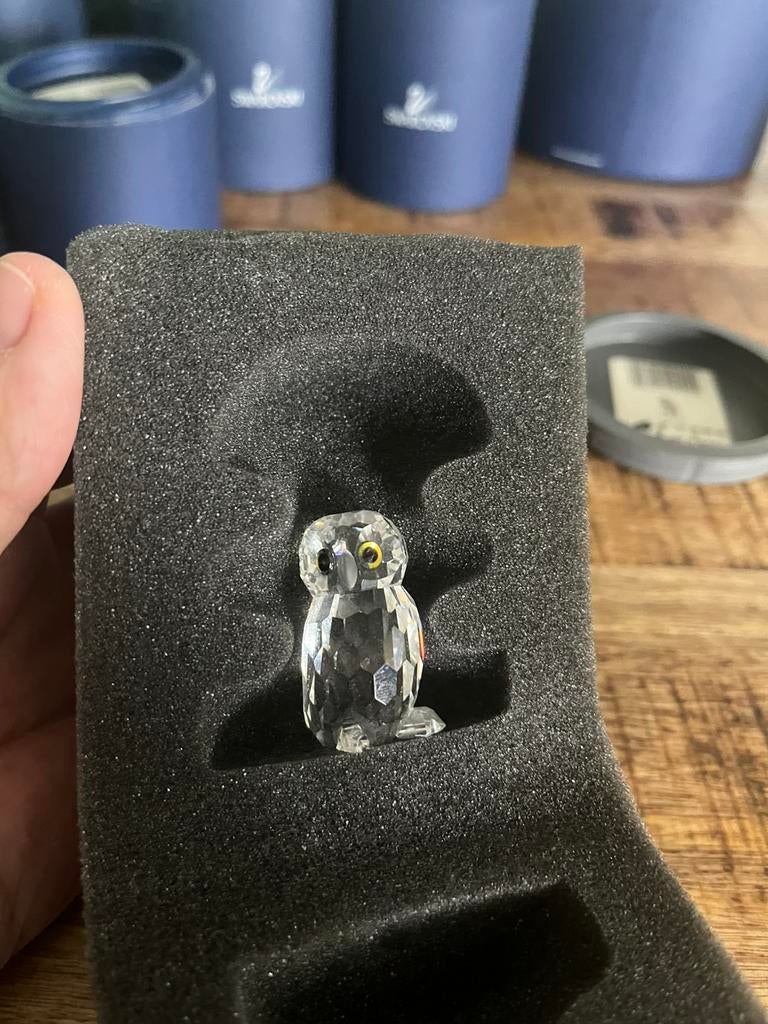 Uil Swarovski, Verzamelen, Swarovski, Ophalen, Zo goed als nieuw, Figuurtje