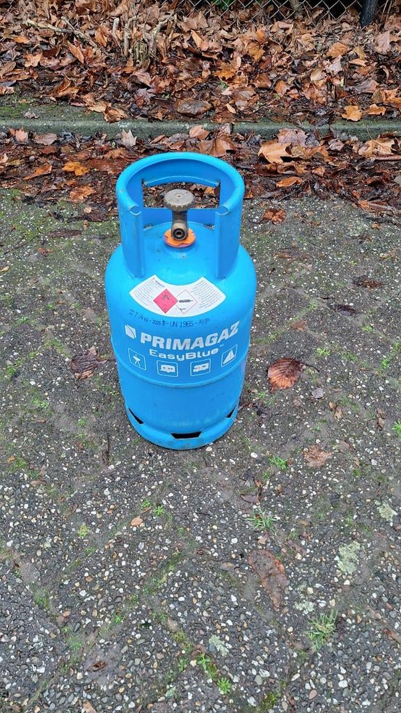 Primagaz EasyBlue gasfles, Ophalen, Gebruikt