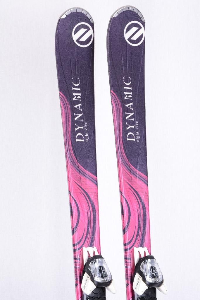 152 dames ski's DYNAMIC NIGHT ELVE, black/pink, Overige merken, 140 tot 160 cm, Gebruikt, Ophalen of Verzenden