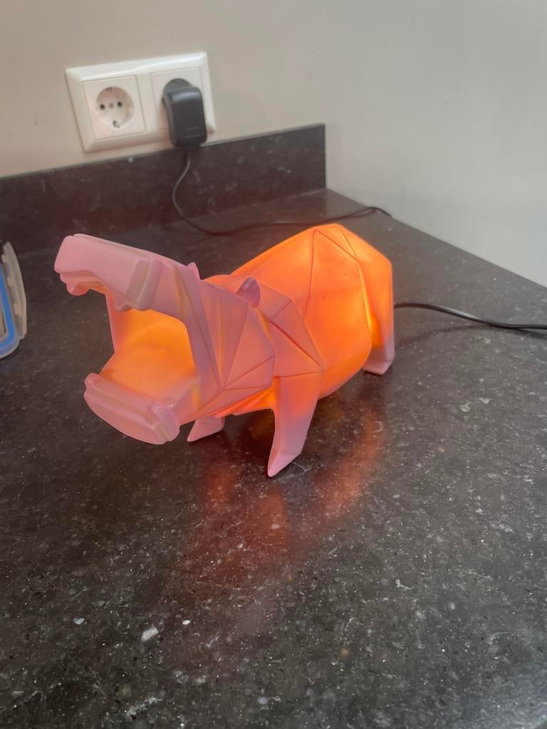 Lamp origami luipaard, Ophalen, Nieuw