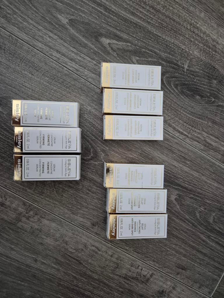 Sisley L'Integral Anti Age serum proefjes 9 x 2 ml, Ophalen of Verzenden, Nieuw, Gehele gezicht, Verzorging