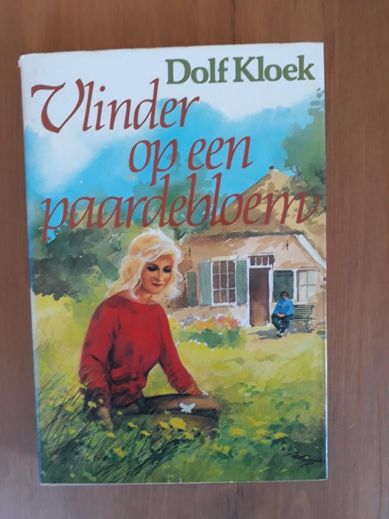 Vlinder op een paardebloem, Gelezen, Ophalen of Verzenden, Nederland, Dolf Kloek