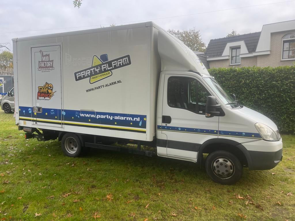Iveco Daily 40C 2011 Meubelbak Laadklep Trekhaak euro 5, Automaat, Euro 5, Iveco, Wit