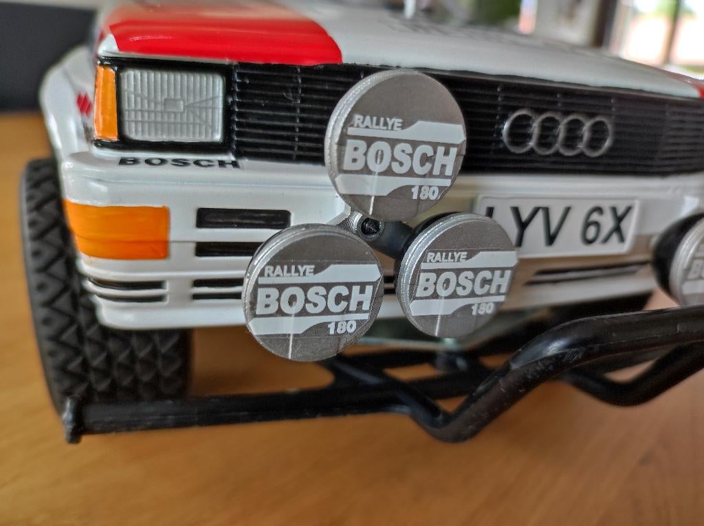 Tamiya Audi Quattro Rally 3D geprintte mistlichten, Hobby en Vrije tijd, Modelbouw | Radiografisch | Overige, Nieuw, Ophalen of Verzenden