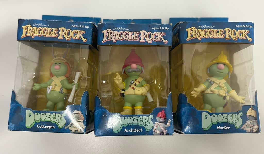 Fraggle Rock Doozers Sababa Toys 2003 Compleet Zeldzaam  NIB, Ophalen of Verzenden, Zo goed als nieuw