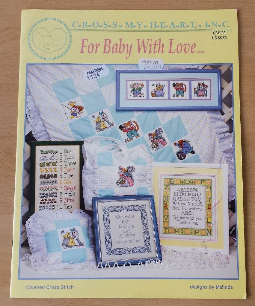 For Baby with Love Patronen - Melinda - 1991, Patroon, Gebruikt, Ophalen of Verzenden, Nvt