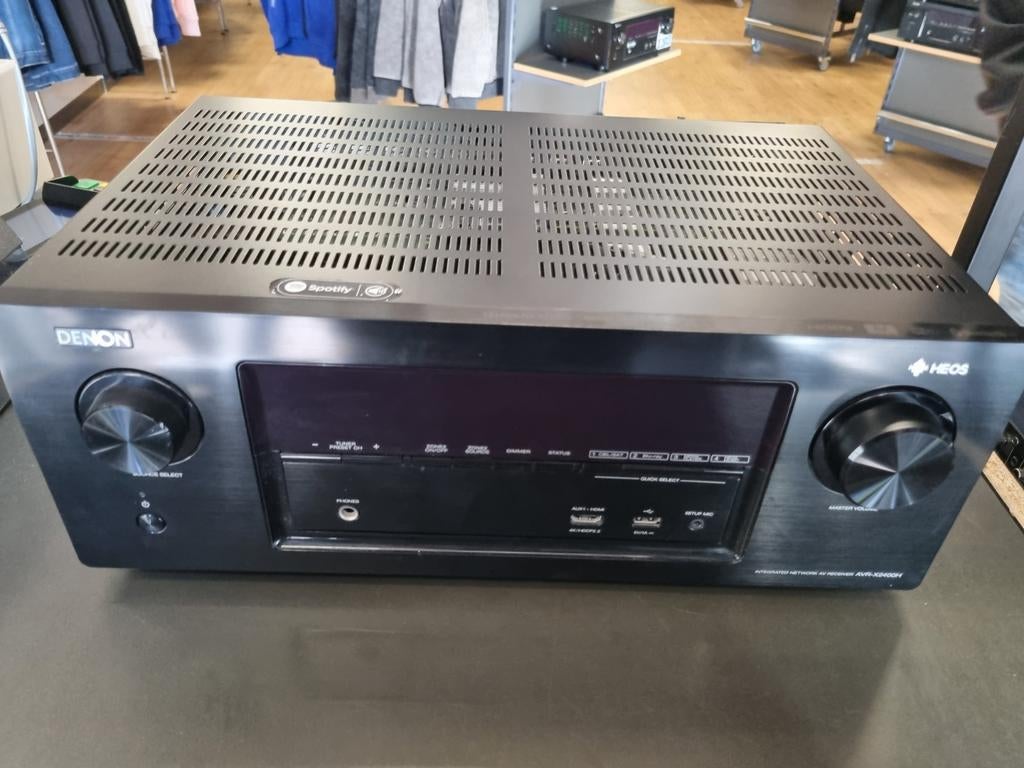 Denon AVR-X2400H 7.2 Kanaals AV-Receiver - Nieuwstaat, Audio, Tv en Foto, Versterkers en Receivers, Zo goed als nieuw, 7.1, 120 watt of meer