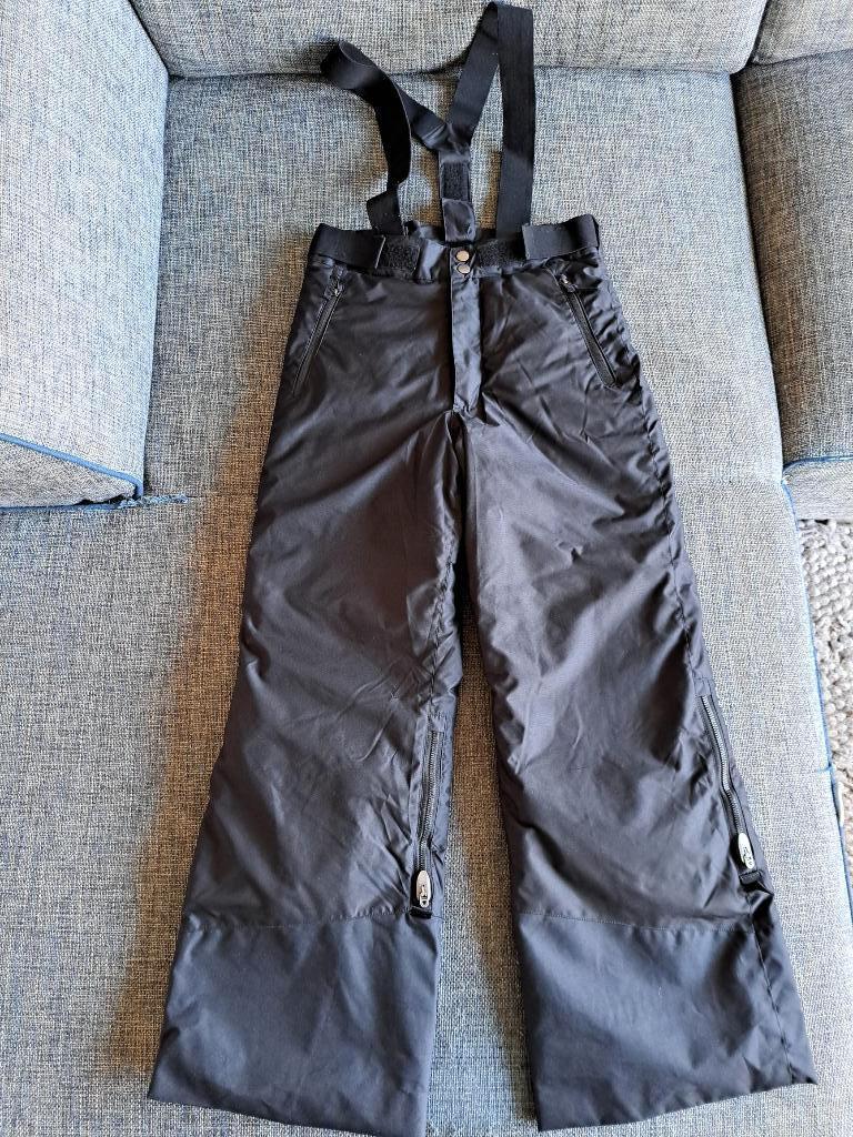 WEDZE skibroek 500 PNF zwart maat 140-152 |10-12 jaar ZGAN, Sport en Fitness, Skiën en Langlaufen, Overige merken, 100 tot 140 cm