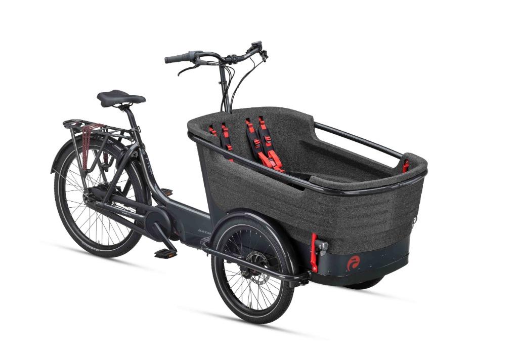Batavus Fier3 Bakfiets BOSCH middenmotor! Kwaliteitsbakfiets, Overige merken, 4 kinderen of meer, Huif, Nieuw