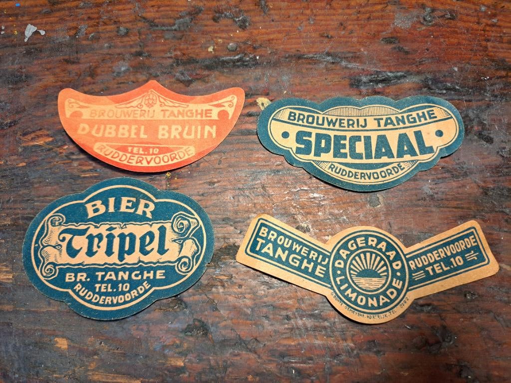 Brouwerij Tanghe / De Dageraad, Verzamelen, Biermerken, Ophalen of Verzenden, Flesje(s), Overige merken