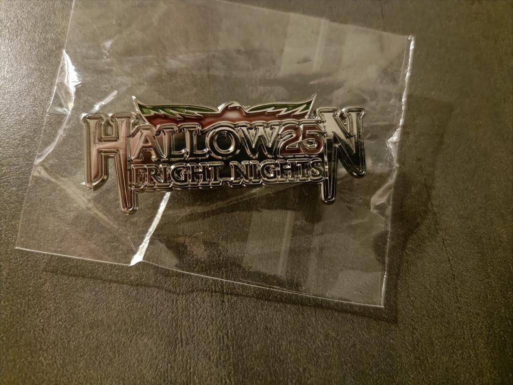 Walibi Holland Halloween Fright exclusief 25ste edite pin, Ophalen of Verzenden, Zo goed als nieuw, Overige onderwerpen, Speldje of Pin