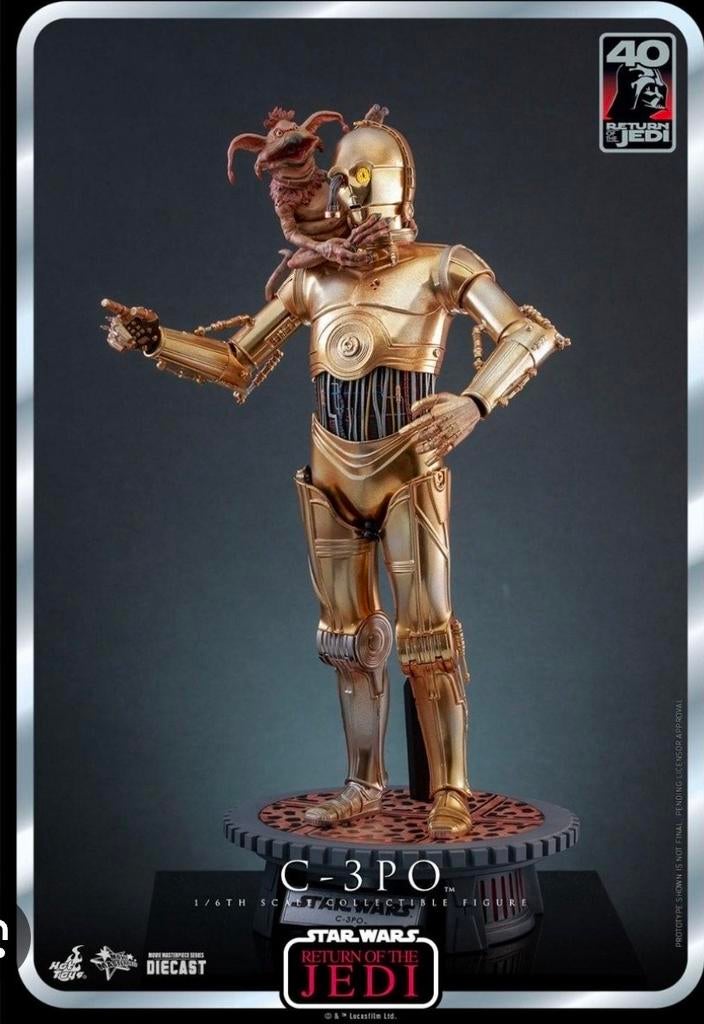 !! GEZOCHT !! Hot Toys c3po ROTJ, Verzamelen, Star Wars, Ophalen of Verzenden, Zo goed als nieuw, Actiefiguurtje