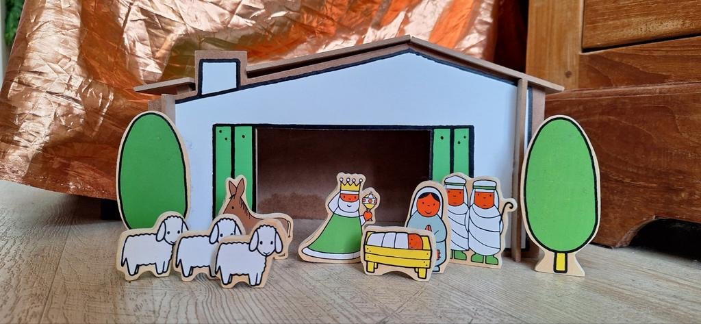 Kerststal Dick Bruna, Diversen, Kerst, Ophalen of Verzenden, Gebruikt