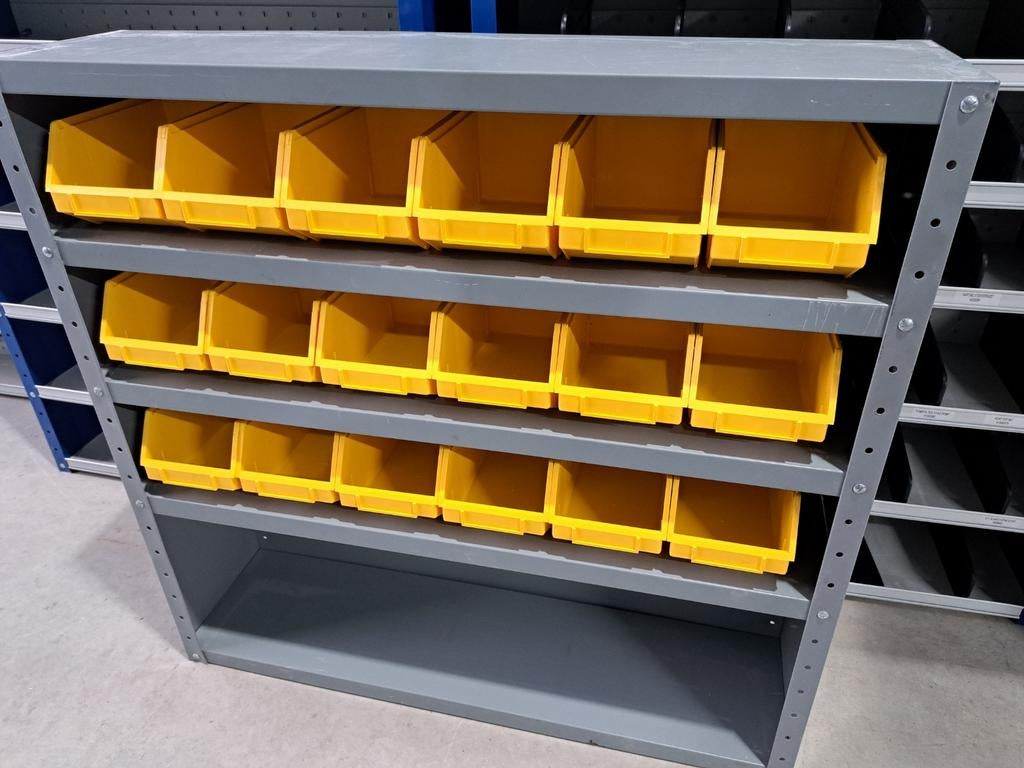 Bakkenkast archiefkast materiaalkast magazijnkast, Ophalen, Gebruikt, 25 tot 50 cm, Minder dan 100 cm