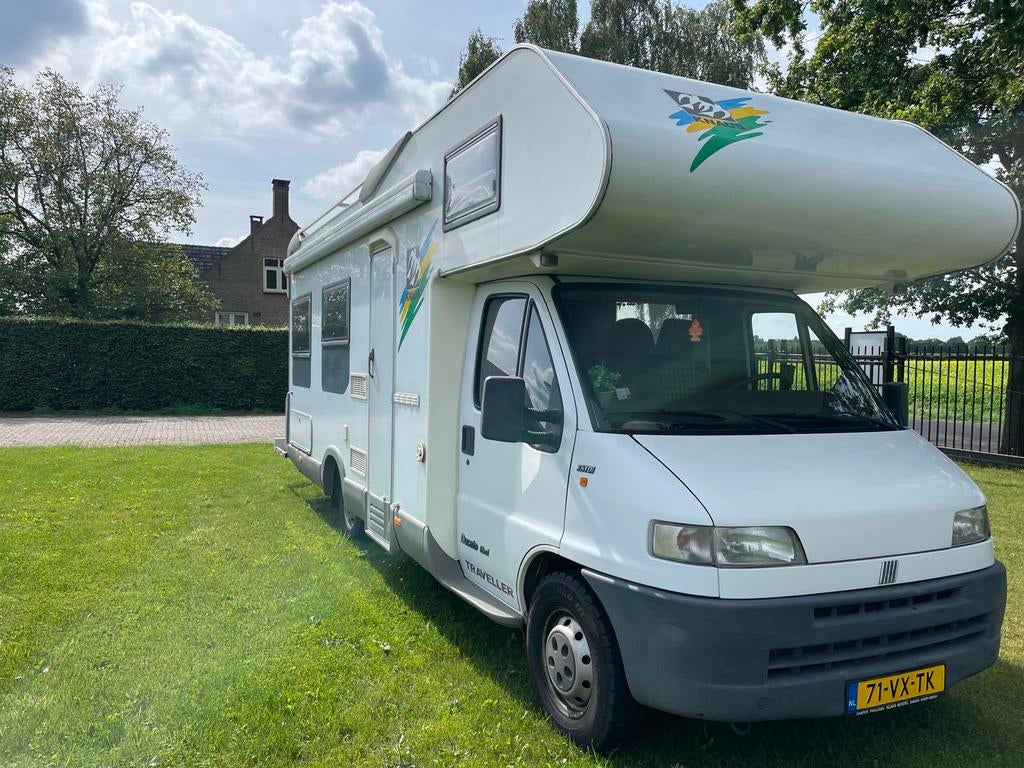 Knaus traveller 685, Caravans en Kamperen, Campers, Chemisch toilet, Alkoof, Ringverwarming, Fiat