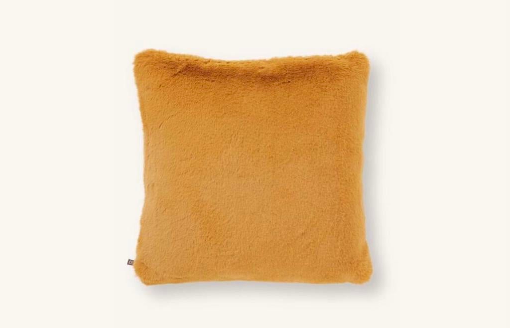 Mooie Claudi sierkussen (nieuw!!!) met prijskaartje, Verzenden, Nieuw, Geel, Vierkant