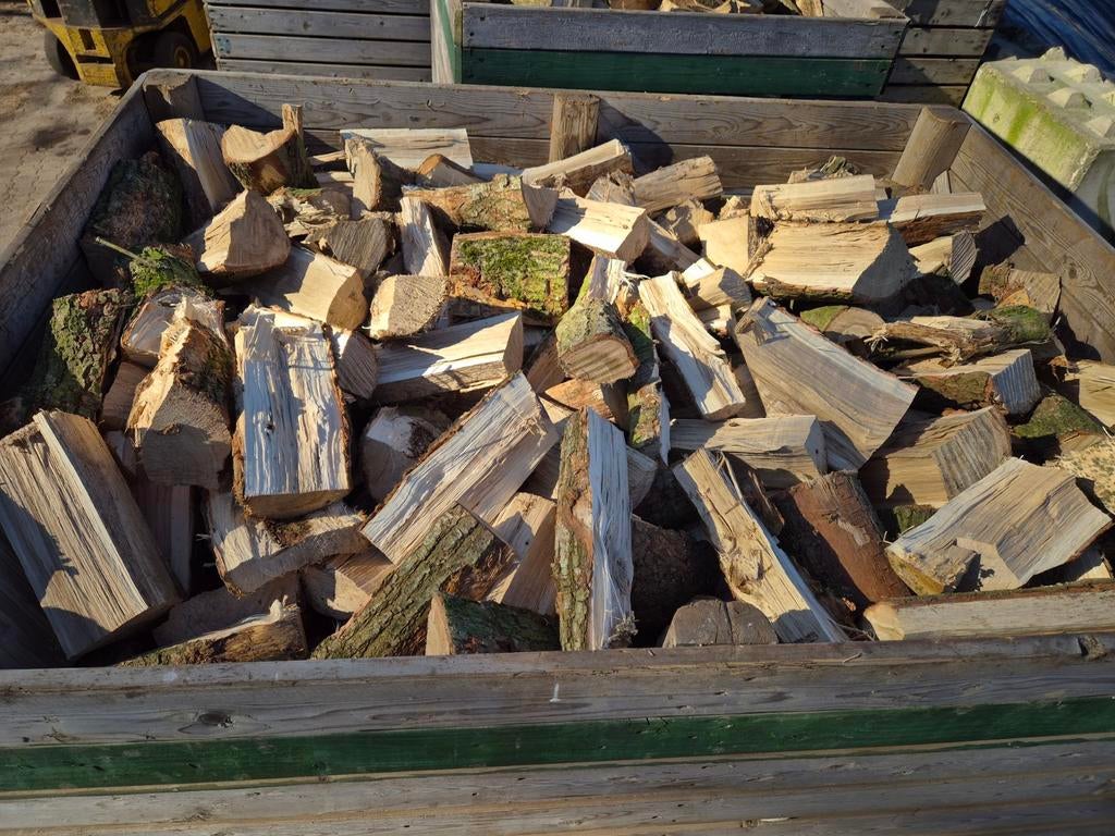 brandhout vanaf 3 kuub Gratis thuisbezorgd, Tuin en Terras, Haardhout, 6 m³ of meer, Ophalen of Verzenden, Eikenhout, Blokken